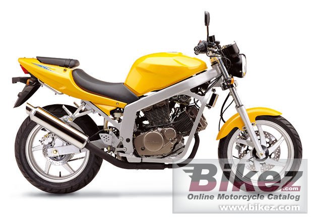 Big Hyosung gt125 naked - gt125 comet picture and wallpaper from Bikez.com